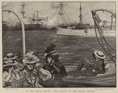 À la revue navale, l
